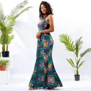 long kitenge dresses for slim ladies African Women's Long Sleeve Dress